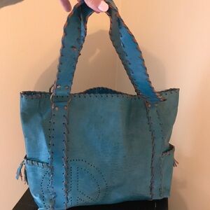 ☮️ MIRAGE Leather Peace Bag